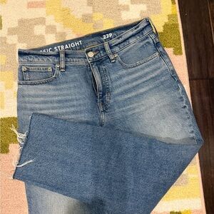 J.crew Straight Blue Jeans